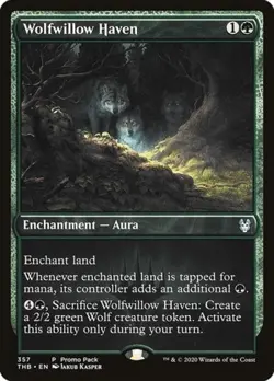 Wolfwillow Haven -Foil Near Mint MTG Promo Pack: Theros Beyond Death - Image 1