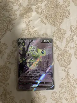 Celebi V 245/264 Alt Art Secret Rare NM/M – Pokemon Fusion Strike Full Art - Image 1