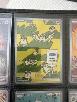 Pidgey 207/197 - Illustration Rare - Pokemon TCG Obsidian Flames - Near Mint - Image 1
