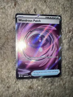 Wonderous Patch 117/088 Full Art Perfect Order Pokemon TCG NM - Image 1