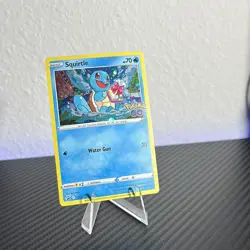 Pokemon Squirtle Black Star Promo SVP 048 Cosmos Holo NM - Image 1