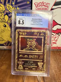 CGC 8.5 Ancient Mew 2000 Pokemon Movie Promo Vintage WotC - Image 1