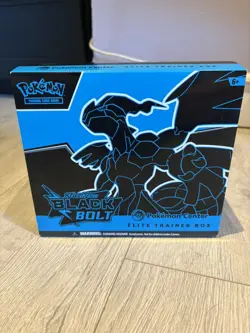 Pokemon TCG Black Bolt Pokemon Center Elite Trainer Box's ETB - OPENED - Image 1