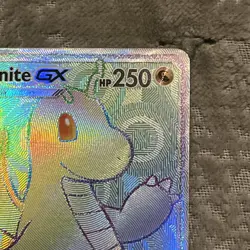 🔥Dragonite GX SM156 Pokemon Dragon Majesty Secret Rare Black Star Promo NM 🔥 - Image 4