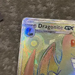 🔥Dragonite GX SM156 Pokemon Dragon Majesty Secret Rare Black Star Promo NM 🔥 - Image 5