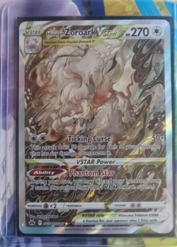 Pokemon Hisuian Zoroark VSTAR Ultra Rare Full Art Holo GG56/GG70 Crown Zenith - Image 1