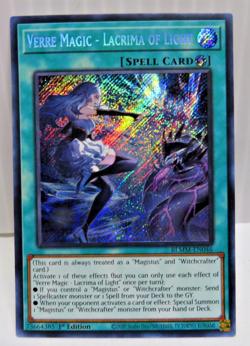 Yugioh verre magic Lacrima of light secret rare 3x blmm-en046 blmm-EN046 - Image 1
