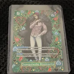 Bandai Donquixote Rosinante One Piece CCG SP Card OP04-119 8000 Power - Image 1