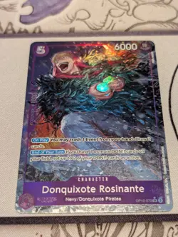 One Piece TCG - Donquixote Rosinante OP10-072 SR SP Parallel - NM/M - Image 1