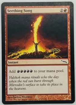 MTG Seething Song Mirrodin Regular - Image 1