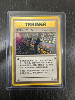Slot Machine Arcade Game Pokemon Banned Promo Trainer Neo Genesis 1999 LP - Image 3