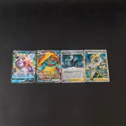4PC Pokemon TCG Chinese Origin Forme Palkia,Drednaw,Colress's Experiment,Wugtrio - Image 1