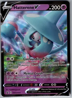 Hatterene V SWSH055 - Pokemon TCG SWSH Black Star Promos - Holo Promo (NM) - Image 1