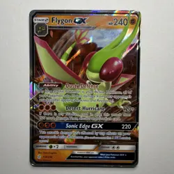 Pokemon TCG Flygon GX 110/236 SM Cosmic Eclipse Ultra Rare Holo (2019) - English - Image 1