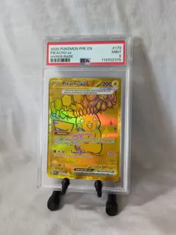 Pokemon TCG - Pikachu EX Hyper Rare - Prismatic Evolutions 179/131 - PSA 9 - Image 1