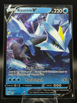 Kyurem V 048/196 Swsh11: Lost Origin Holo Pokemon TCG - Image 1