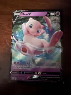 The Pokemon Company Mew V 069/189 SWSH03 Darkness Ablaze Ultra Rare Holo 180 HP - Image 1