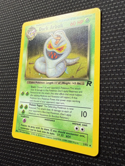 Pokemon Dark Arbok 02/82 Team Rocket Unlimited Holo LP - Image 4