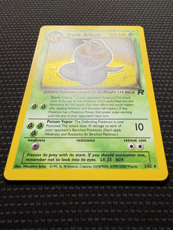 Pokemon Dark Arbok 02/82 Team Rocket Unlimited Holo LP - Image 5