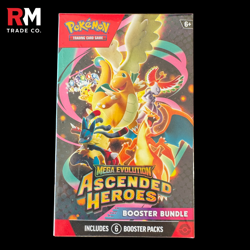 Pokemon TCG Ascended Heroes Booster Bundle (6 Booster Packs) Brand New & Sealed - Image 1