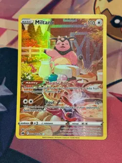 Miltank GG24/GG70 Holo Crown Zenith Galarian Gallery Pokemon NM - Image 1
