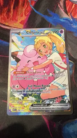 Lillies Clefairy EX 280/217 SIR Ascended Heroes Pokemon English - Image 1