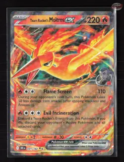 Team Rocket's Moltres ex Destined Rivals 031/182 - NM - Image 1