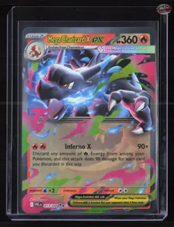 Mega Charizard X ex Phantasmal Flames PFL 013/094 - NM - Image 1