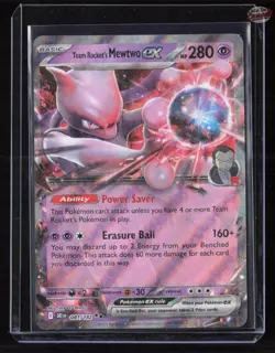 Team Rocket's Mewtwo ex Destined Rivals DRI 081/182 - NM - Image 1