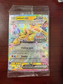 Pokemon Jolteon EX 030/131 Prismatic Evolutions Stamp Promo Sealed - Image 1