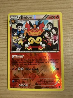 Emboar 27/113 Legendary Treasures Reverse Holo Pokemon TCG 2013 LP - Image 1