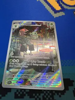 Scovillain 202/198 Illustration Rare Scarlet & Violet Pokemon Near Mint - Image 1