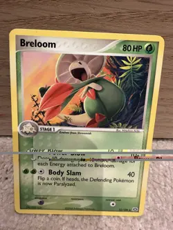 Pokemon TCG Breloom EX Emerald 22/106 Regular Uncommon Non Holo - LP - Image 1