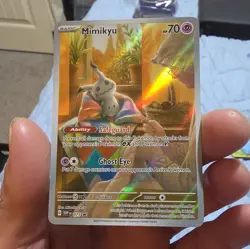 pokemon scarlet and violet promo mimikyu 075 - Image 1