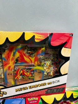 Ascended Heroes Mega EX Box Bundle x3 Pokemon - Meganium | Emboar | Feraligatr - Image 3