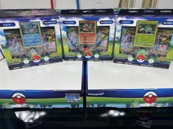 New POKEMON GO Pin Collection Set 3 Charmander Squirtle Bulbasaur - Image 1