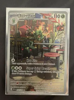 The Pokemon Company Scovillain 202/198 Scarlet & Violet Illustration Rare Holo … - Image 1