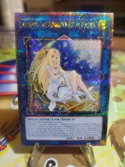 Artemis the Magistus Moon Maiden RA01-EN049 Quarter Century Secret Rare Yugioh - Image 2