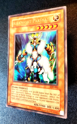 Yu-Gi-Oh! Airknight Parshath LOD-062 Legacy of Darkness Vintage (2003) NM - Image 3