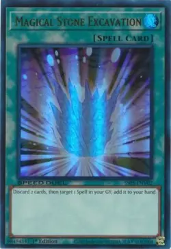 Magical Stone Excavation - SS05-ENV02 - Ultra Rare - 1st Edition LP Yugioh Speed - Image 1