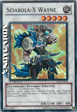 Sciabola-X Wayne ☻ Super Rara ☻ 5DS3 IT042 ☻ YUGIOH ANDYCARDS - Image 1