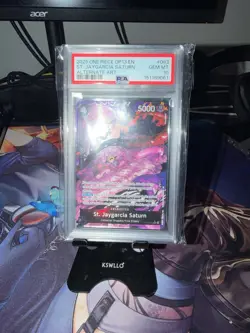 2025 One Piece Carrying On His Will St Jaygarcia Saturn OP13-083 Alt Art PSA 10 - Image 1