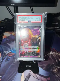 ONE PIECE ST. SHEPHERD JU PETER OP13-CARRYING ON HIS WILL #084 ALT ART PSA 10 - Image 1