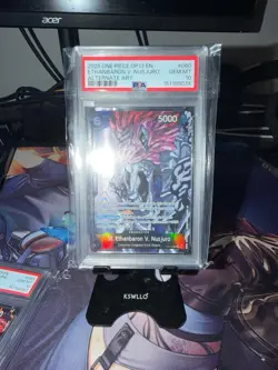 One Piece St. Ethanbaron v. Nusjuro Alt Art OP13-080 Carrying On His Will PSA 10 - Image 1