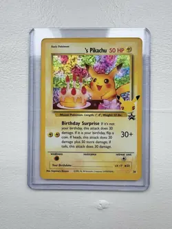 Pokemon ______'s Pikachu Promo 24/53 Wotc Promo Basic 50 HP Holo 1998 Card - Image 3