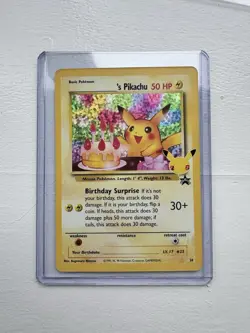 Pokemon ______'s Pikachu Promo 24/53 Wotc Promo Basic 50 HP Holo 1998 Card - Image 5