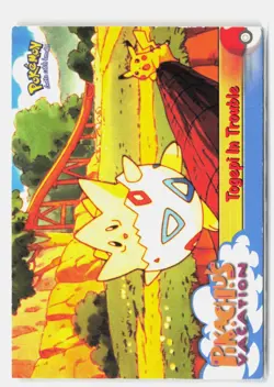 Togepi In Trouble #45 Topps The First Movie Trading Cards Pokemon MP - Image 1