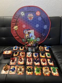 Spin Master Bakugan Brawlers Figures Cards Playmat Tin - Image 1