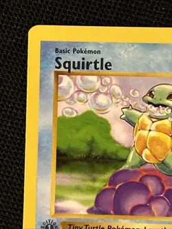 Pokemon Squirtle 63/102 (1st Edition) Shadowless *Near Mint* Never Played Card - Image 3