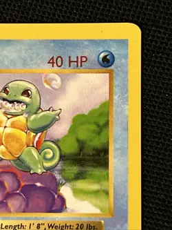 Pokemon Squirtle 63/102 (1st Edition) Shadowless *Near Mint* Never Played Card - Image 4
